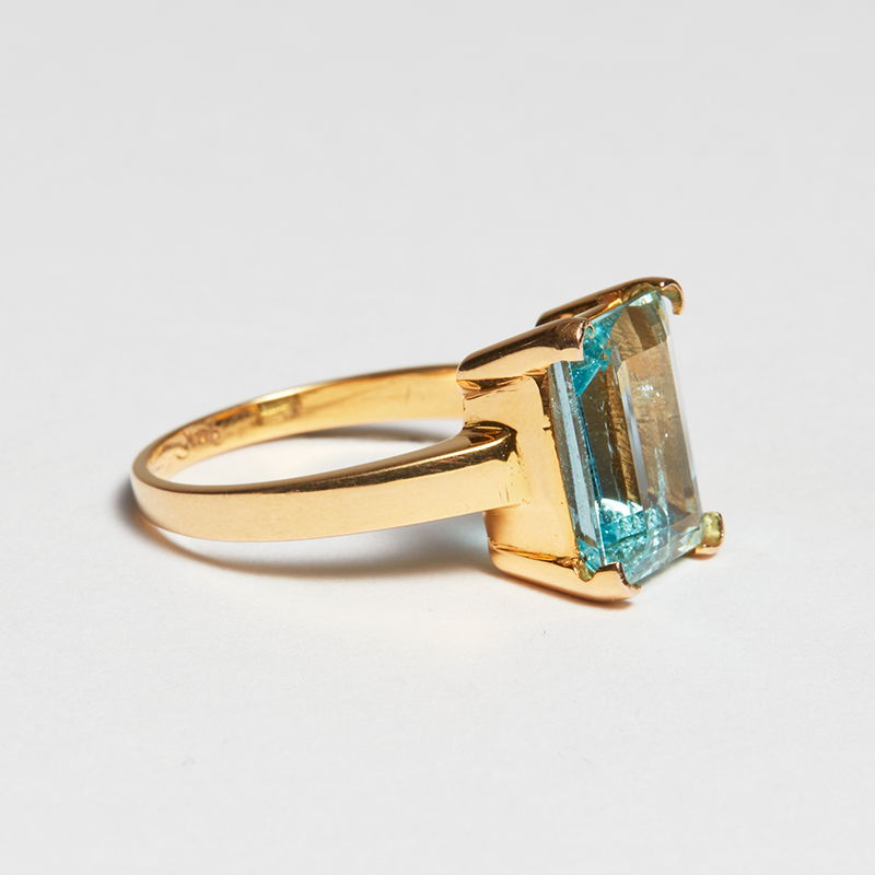 Affordable on sale aquamarine rings